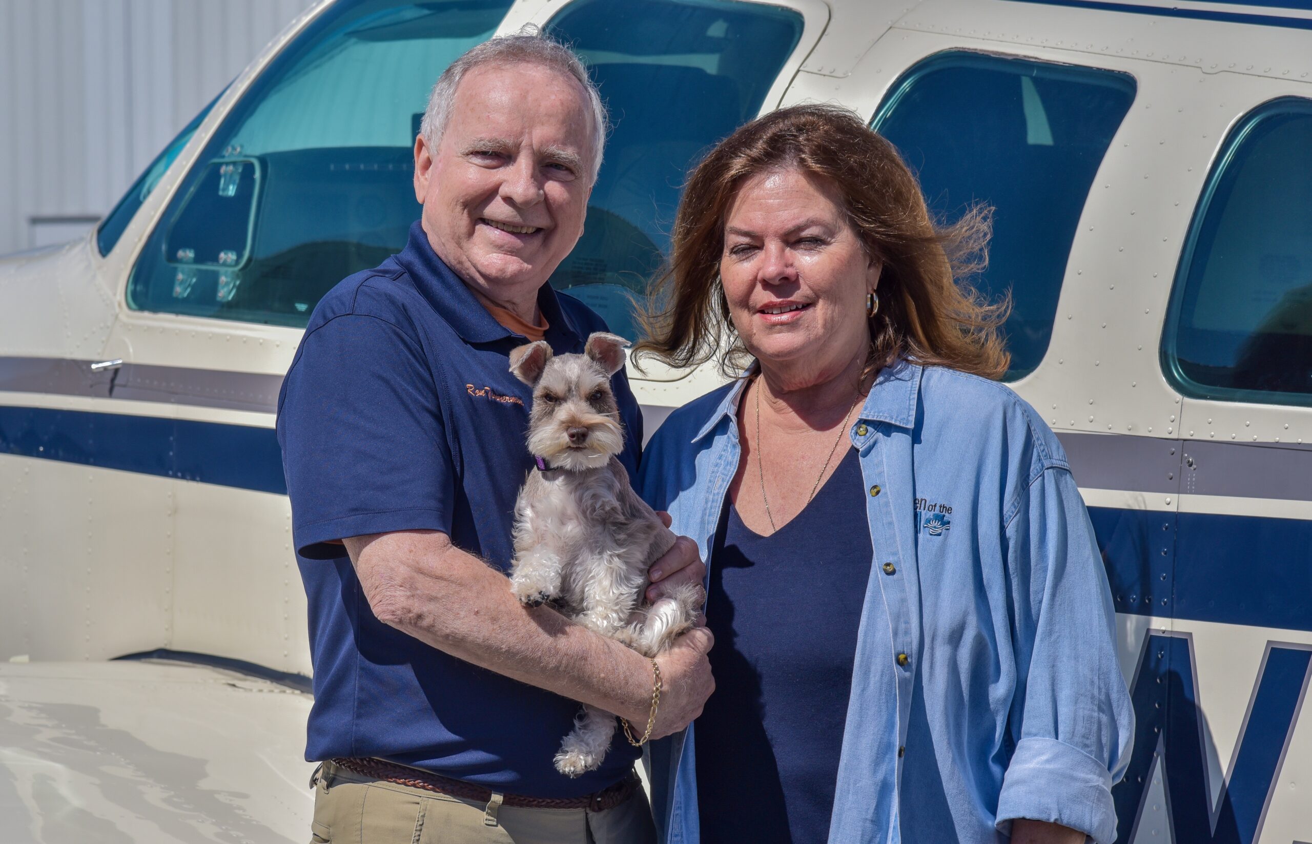 Ron and Barbara Timmermans [Credit: Florida Aviation Network]