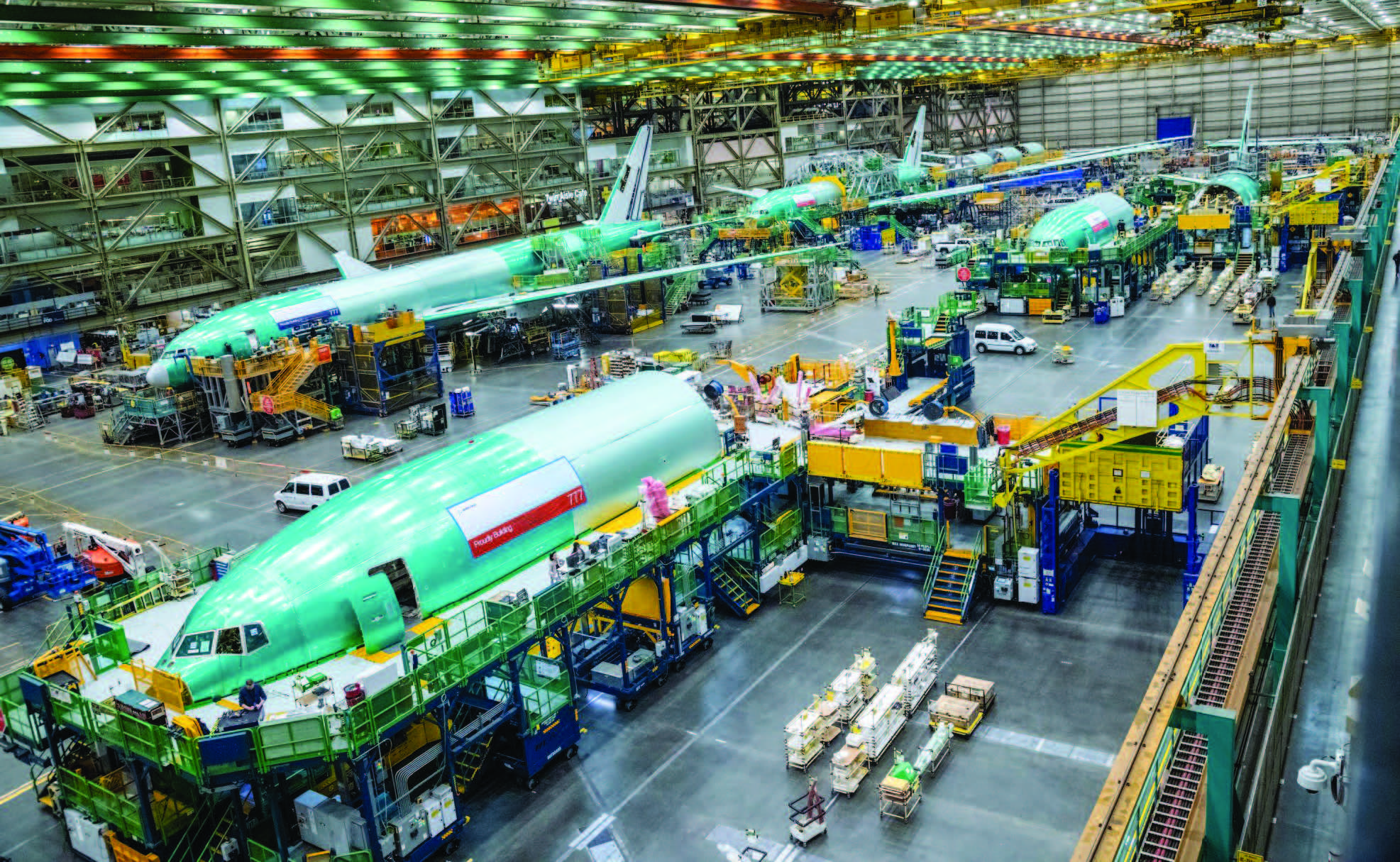 Boeing factory in Everett, Washington [Credit: Boeing Future of Flight]