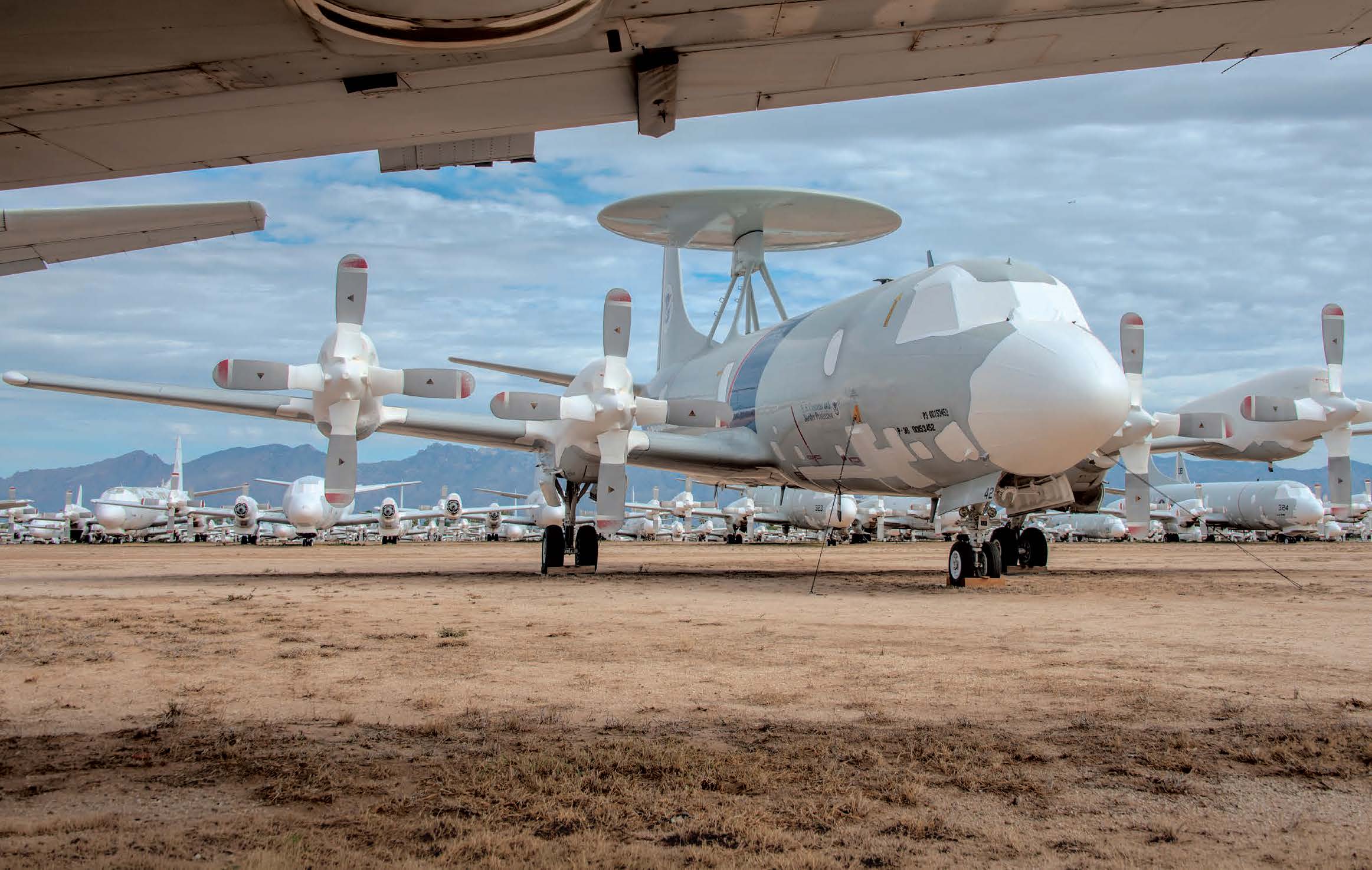 309th Aerospace Maintenance and Regeneration Group facility in Tucson, Arizona [Credit: Connor O'Shea]