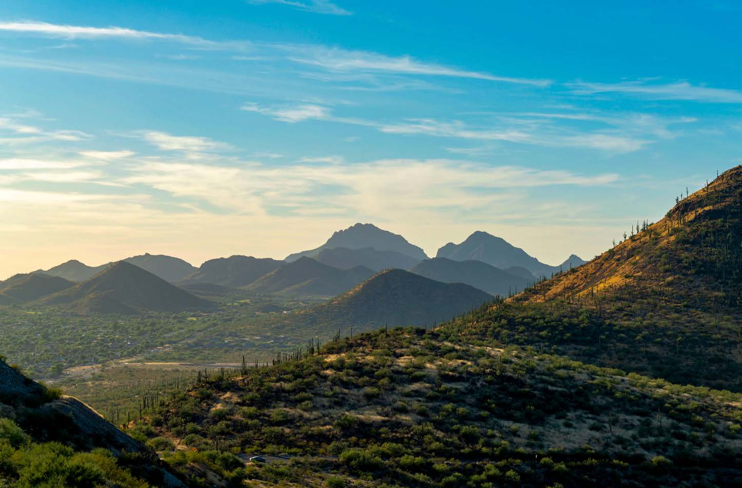 Tucson sits tucked into the picturesque Sonoran Desert, which is located just about an hour and a half drive to the southeast of Phoenix. [Credit: Adobe Stock]