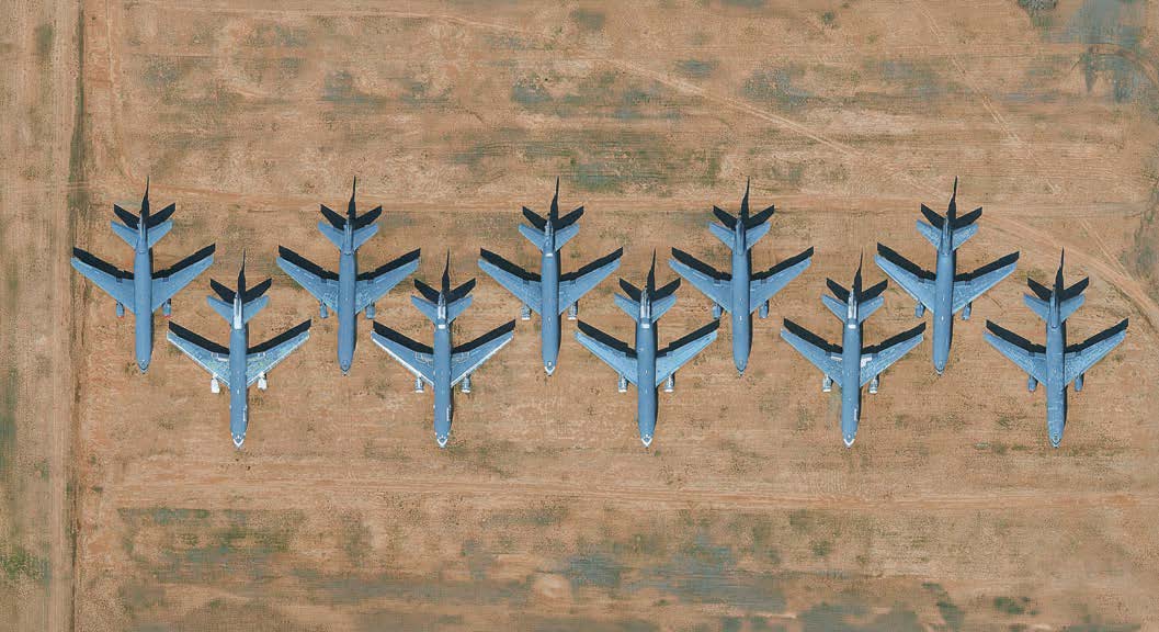 A view of Davis-Monthan Air Force Base [Credit: Adobe Stock]