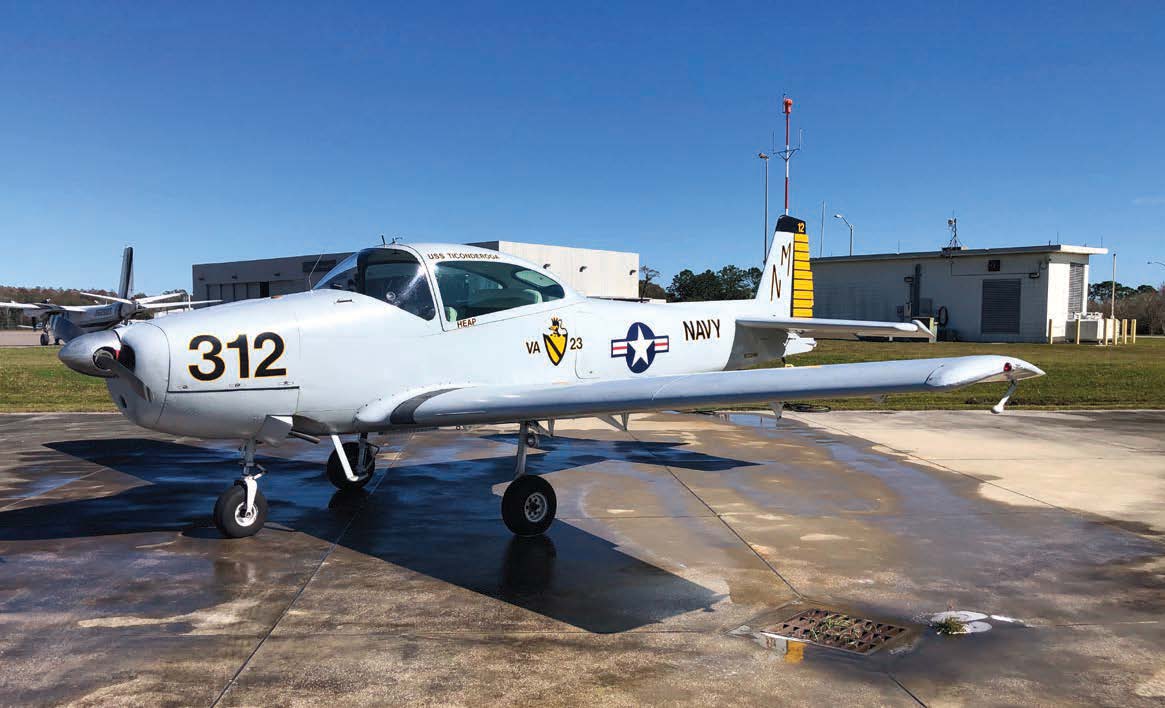 Only 250 Navions were sold to the U.S. military, even though North American hoped to sell thousands. [Courtesy: Ken Hewes]