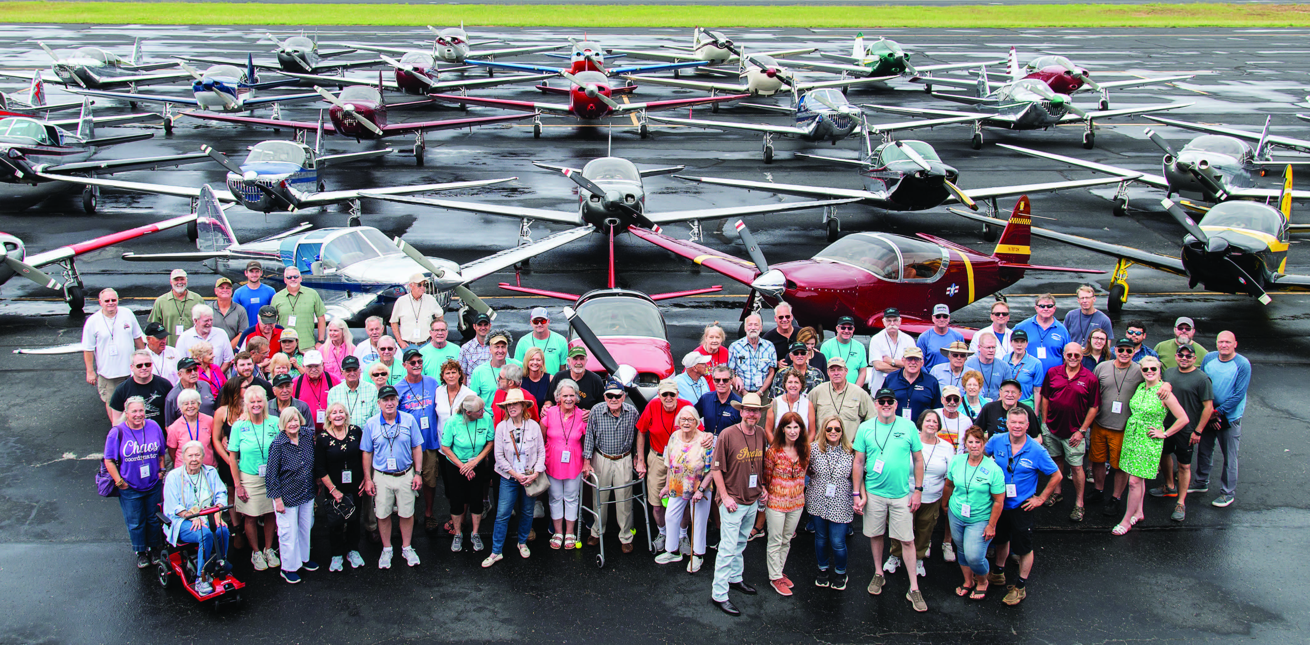 Annual Swift gathering brings owners together. The type club promotes aircraft preservation and camaraderie. [Credit: Jim Roberts]