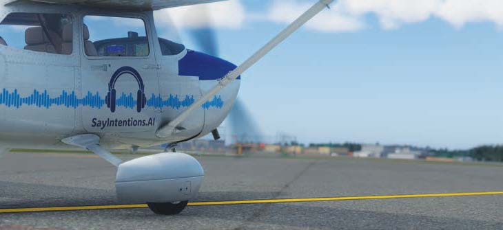 SayIntentions.AI offers a new way to practice VFR and IFR communications while flying your home simulator. [Credit: SayIntentions.AI]