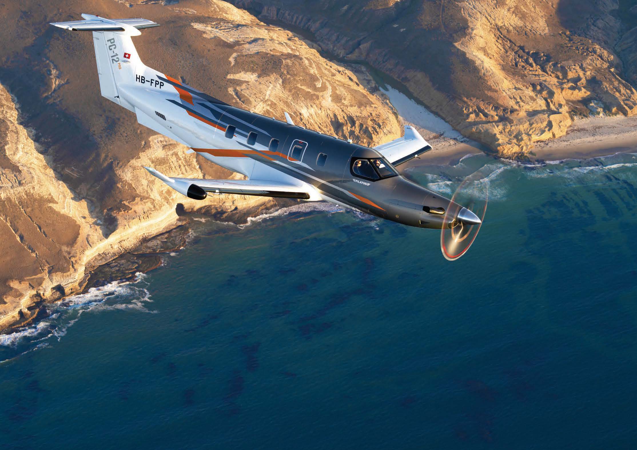 The PC-12 series has a reputation for a long center of gravity range...unless you’re carrying gold bricks in weird locations, it’s difficult to load the airplane out of CG. [Credit: Pilatus Aircraft]
