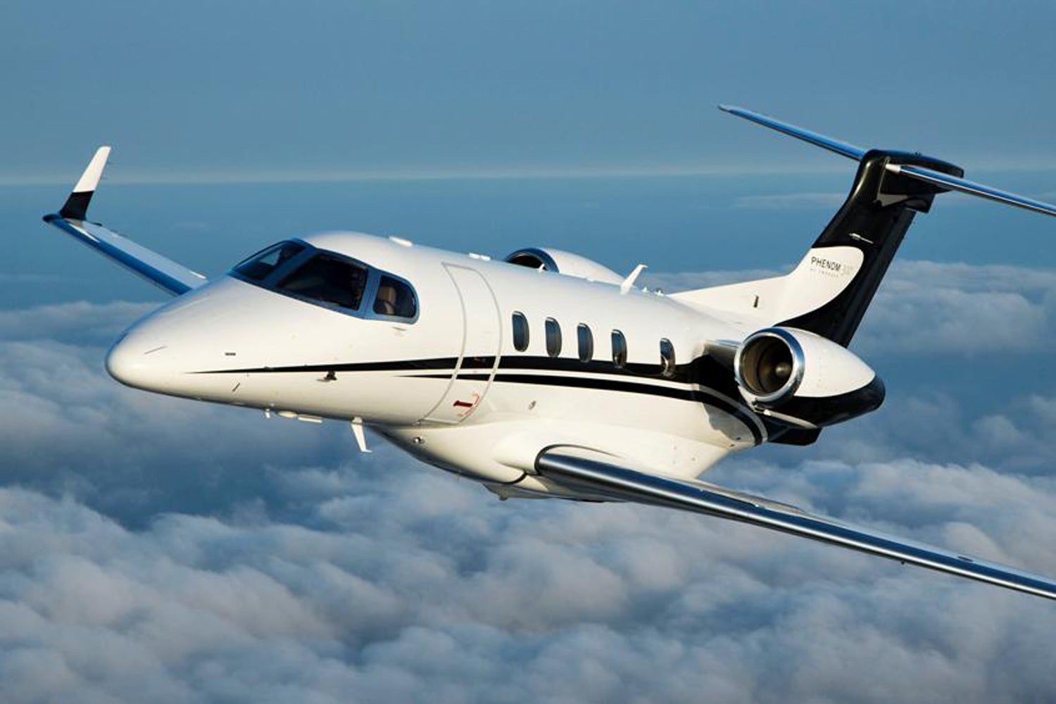 An Embraer Phenom.