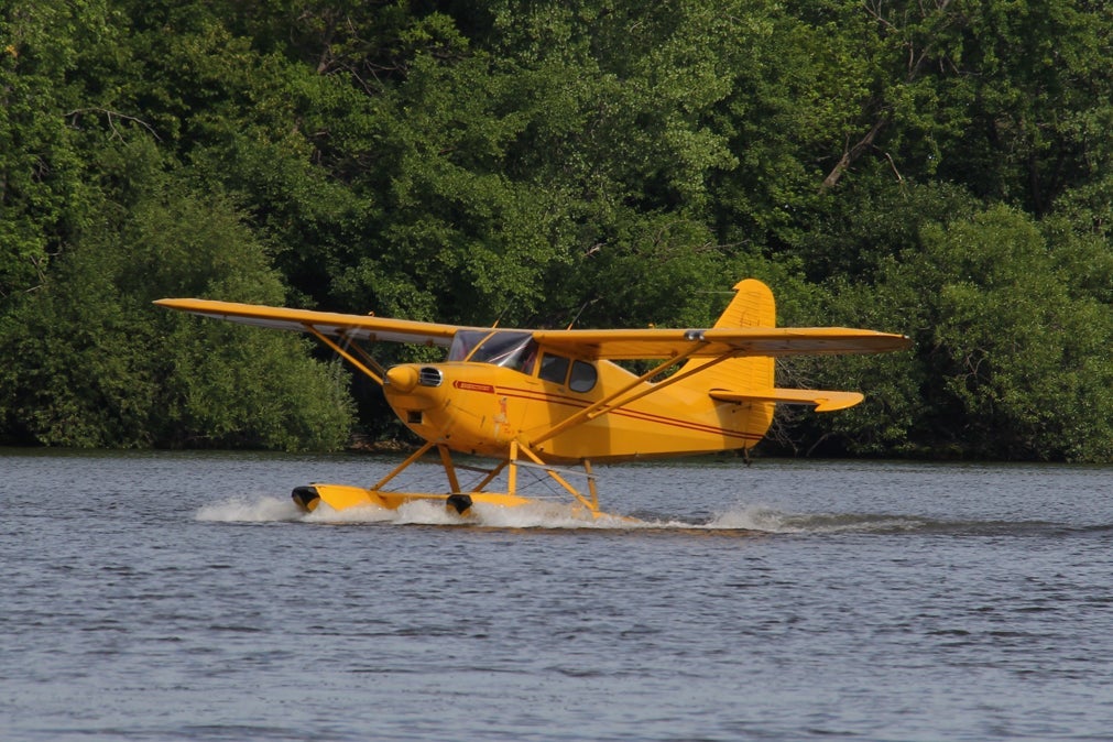 Seaplanes are a great middle ground for pilots interested in expanding their horizons. [Credit: FLYING Archive]