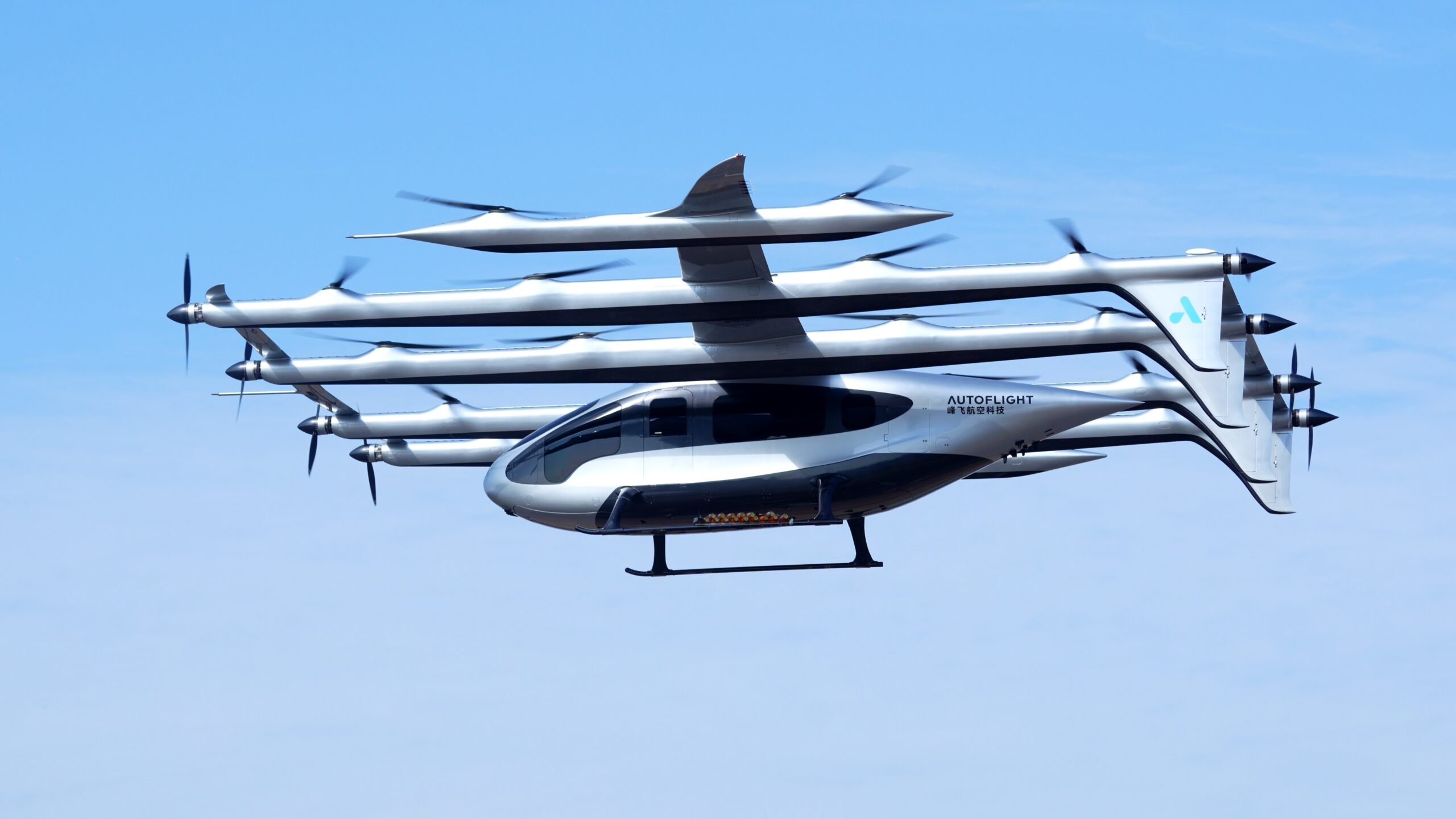 AutoFlight Matrix electric eVTOL aircraft public flight demonstration in China