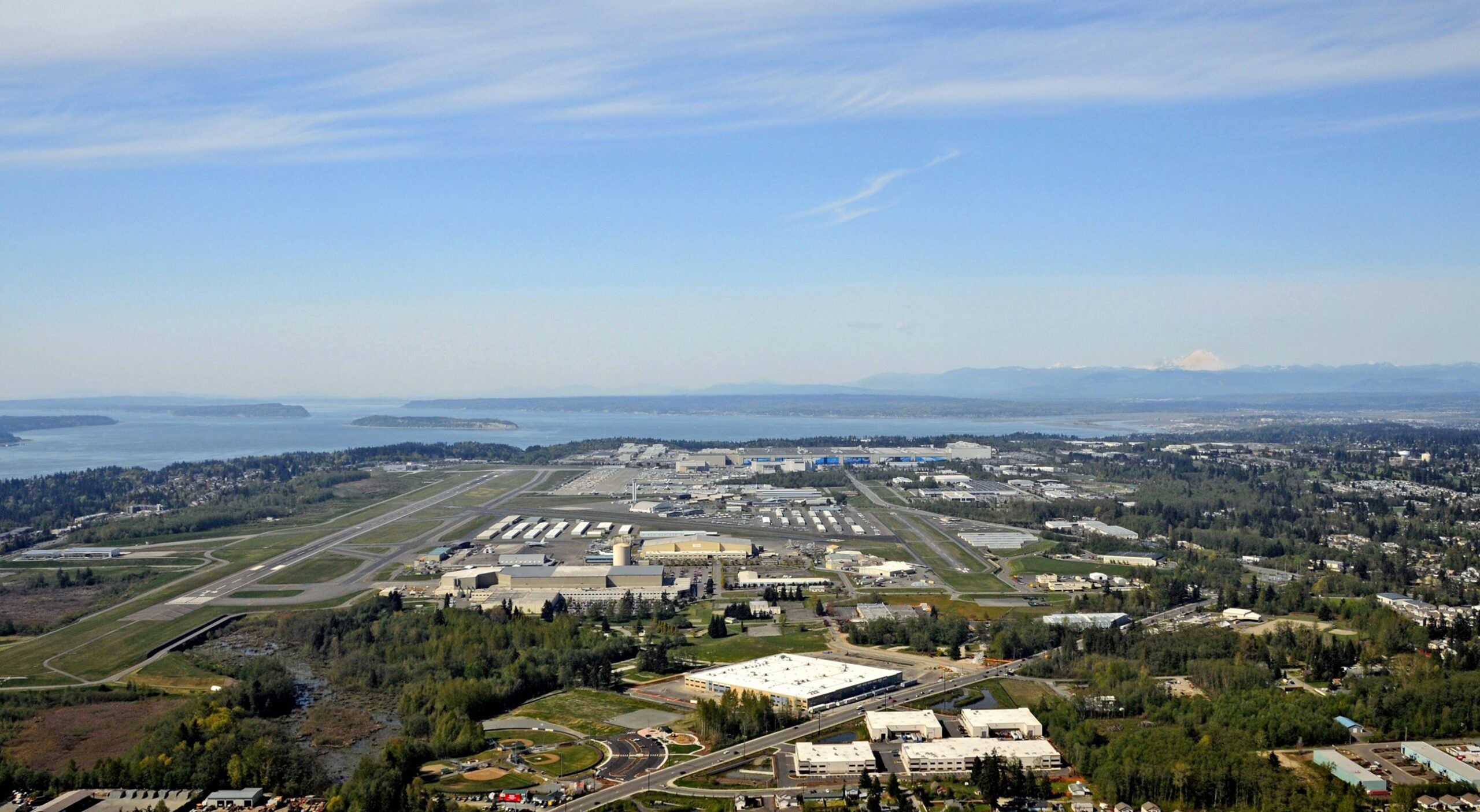 Paine Field is a tactical hub for the region, housing more than 500 aircraft of all categories. [Credit: Snohomish County]