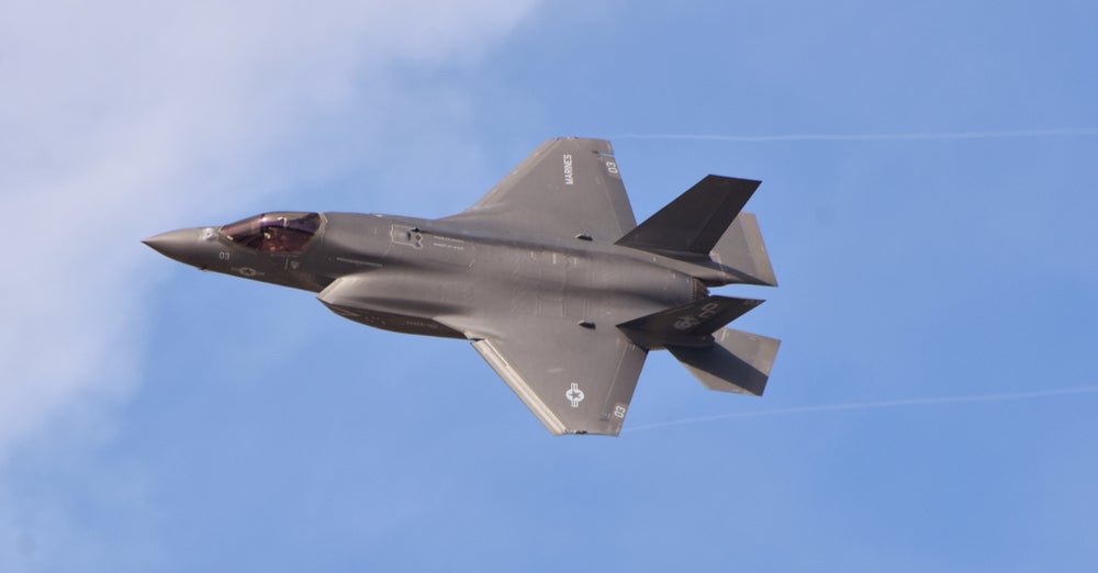 F-35 inflight