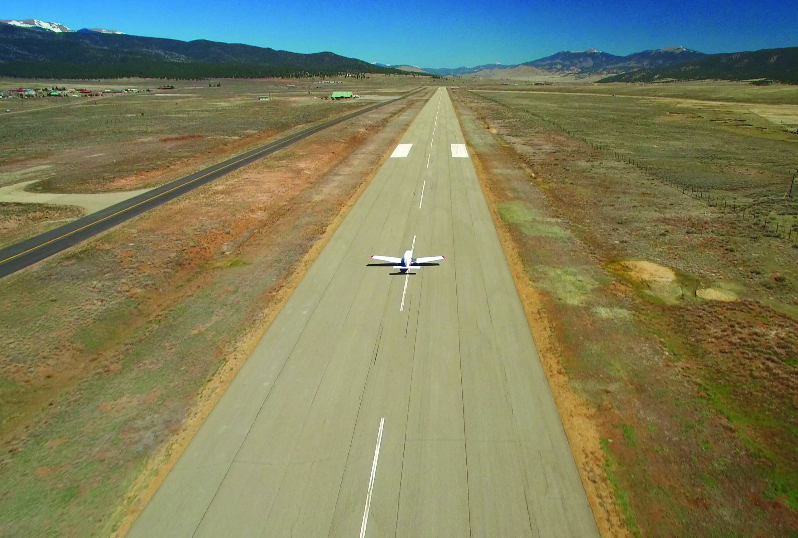 Runway at Angel Fire Airport [Credit: Spencer Hamons]