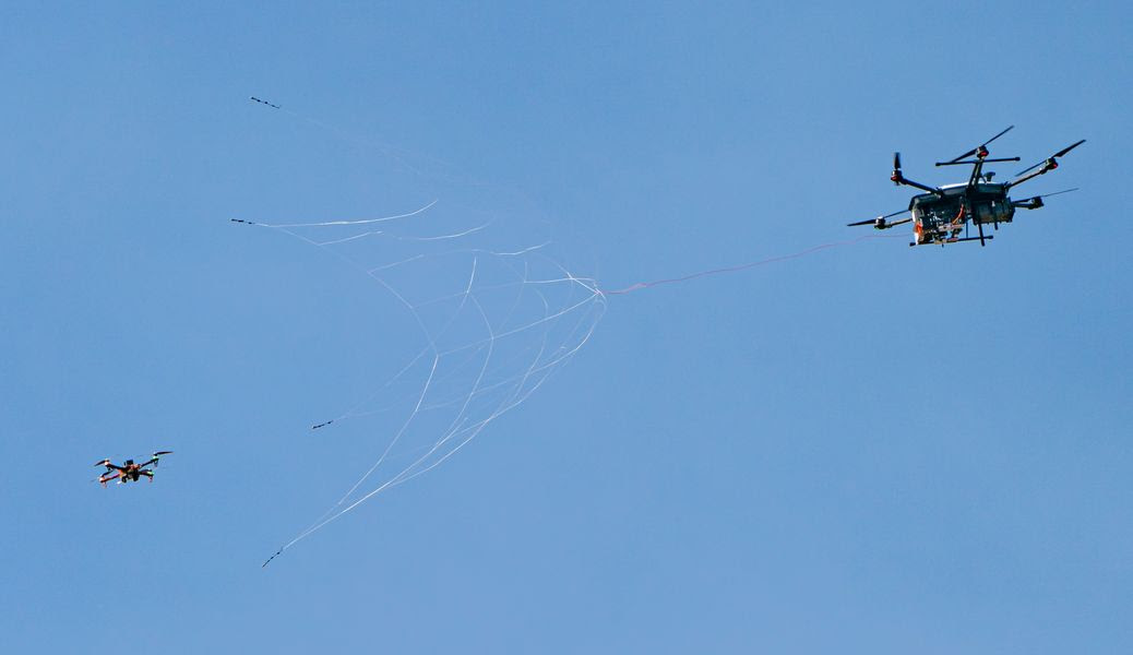 Fortem Techologies DroneHunter interception system