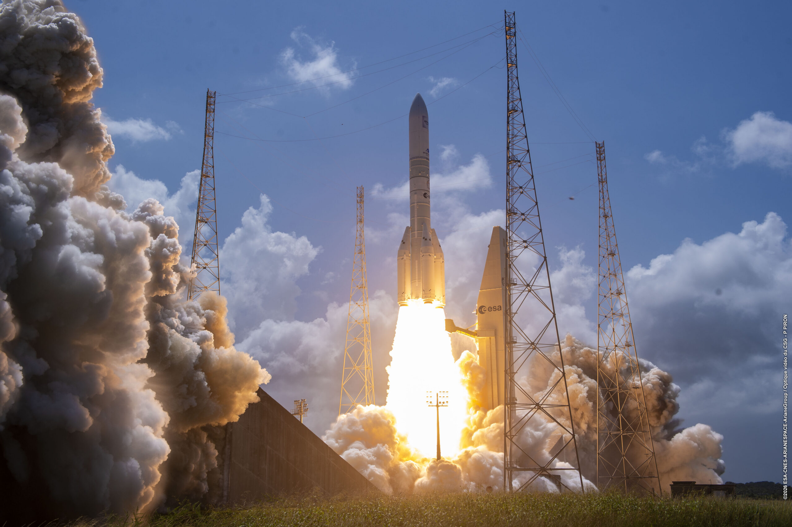 Arianespace Ariane 64 launch vehicle debut spaceflight mission