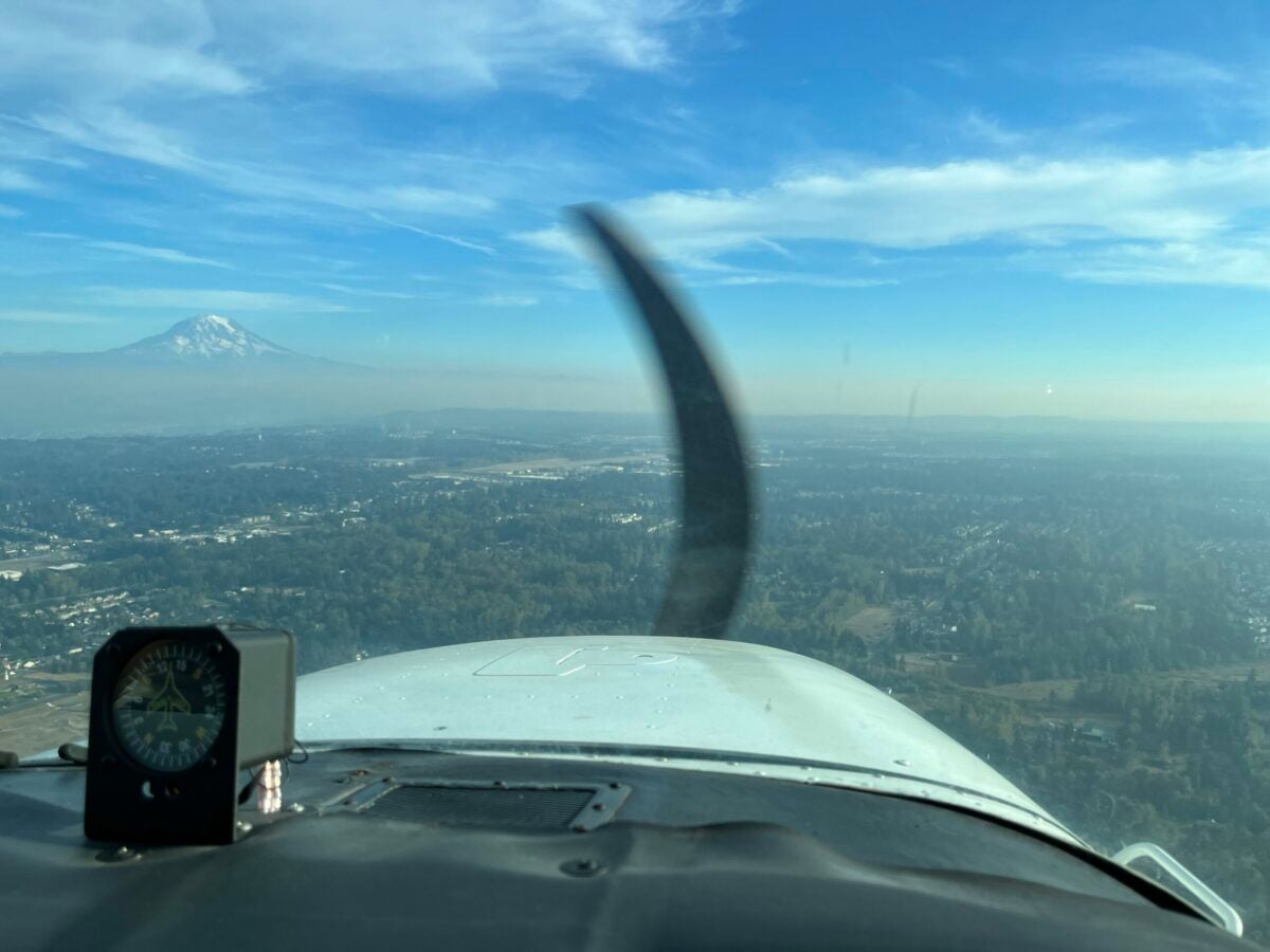 It’s important to know how to do a go-around. [Credit: Meg Godlewski]