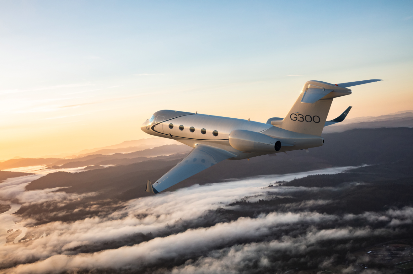 A rendering of the Gulfstream G300. [Image: Gulfstream]